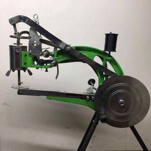 Dual Cotton Nylon <b>Leather</b> Cobbler <b>Sewing</b> <b>Machine</b> Black Shoe Repair Mending <b>Machine</b> Hand Crank Manual New Condition Dual Motor - Product Image 4