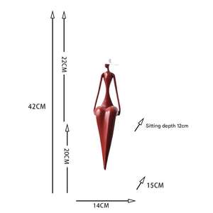 Figura umana astratta creativa scultura <span class=keywords><strong>arte</strong></span> moderna statua per soggiorno di lusso decorazione per la casa centrotavola di <span class=keywords><strong>arte</strong></span> contemporanea pezzo - Product Image 4