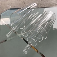 Vente en gros Oem Tube acrylique givré personnalisé Tube acrylique diffus en plexiglas Pmma Tube acrylique 1000mm Aquarium