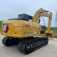 Excavatrice sur chenilles d'occasion CAT 315D2GC 15,5t, système hydraulique fluide, faible taux de défaillance, avec accessoires personnalisables
