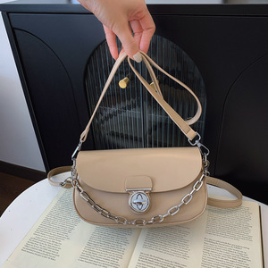 Bolso de Mano con Diseño de Cadena para Mujer, Nuevo Bolso de Hombro de Alta Calidad con Correa Cruzada para Damas - Product Image 3