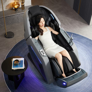 Lujo 3D Zero Gravity Shiatsu cuerpo pierna masaje silla portátil plegable cuero pie masajeador mano aplicación calefacción función - Product Image 2