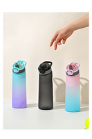 Ensemble de bouteilles d'eau très vendues avec technologie anti-odeurs et options de parfum, idéal pour la maison, le camping, la natation et l'école