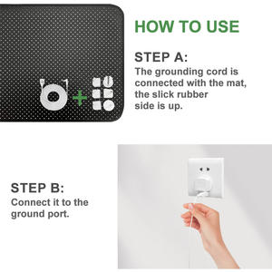 Tapis de couchage apaisant et conducteur pour animaux de compagnie, de haute qualité, design moderne pour améliorer le sommeil et réduire le stress émotionnel des animaux. - Product Image 6