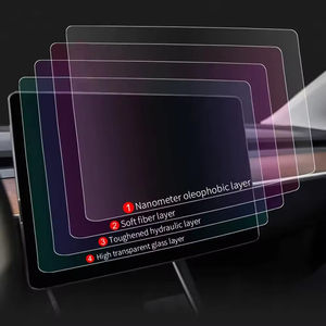 Protector de pantalla de coche de Venta caliente película PET para Tesla Modelo 3 Navigator Protector de pantalla táctil - Product Image 4