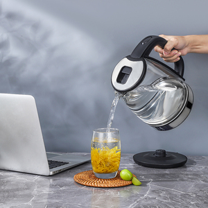 Bouilloire Électrique en Verre 1,8 L 1500W Ébullition Rapide Arrêt Automatique Protection Anti-Ébullition à Sec Maintien au Chaud pour Usage Domestique et Hôtelier - Product Image 2