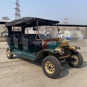 Cheap Electric Classic Car Electric Classic Car Shuttle Buses Long Battery Life with LED Display Screen for Scenic Tour - Product Image 1