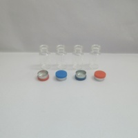Flacons en verre pour injection pharmaceutique transparents ambrés de 2 ml