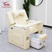 180 °   Fauteuil de spa pour les pieds inclinable, luxe, massage automatique, canapé de pédicure, mobilier professionnel pour salon de manucure