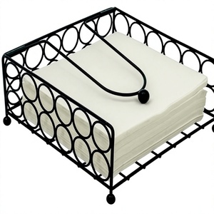 BS International NA199 Premium American Style Metal Napkin Stand <b>Tissue</b> Stopper Handmade Eco-Friendly Durable Multi-Purpose - Product Image 1