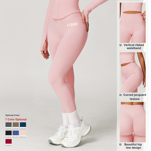 Quần Yoga Tập Gym Nữ Cao Cấp, Co Giãn, Nhanh Khô, Eo Cao, Tăng Độ Nâng Mông, Có Thêu Logo Tùy Chỉnh - Product Image 3