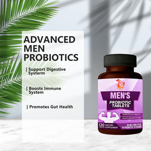 Comprimés Probiotiques Personnalisés pour Hommes à Faible MOQ avec Lactobacillus Plantarum pour l'Absorption Nutritionnelle et la Santé Digestive - Product Image 2
