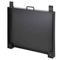 Panneau publicitaire portable d'extérieur, résistant aux intempéries, double face, de luxe, avec cadre en A, imperméable, cadre en A pour l'immobilier