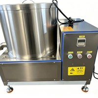 Machine industrielle de déshuilement et d'essorage pour frites et chips de pommes de terre