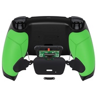 Kit de boutons de poignée caoutchoutés personnalisés, Mod FPC Remap Board Rise2.0 palettes arrière pour Ps5 poignée remplacer les accessoires de boutons