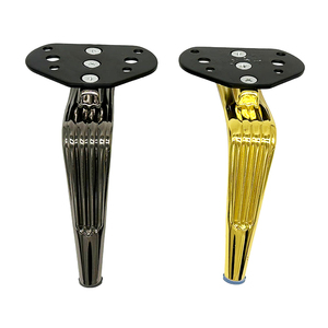Pieds de meuble décoratifs <span class=keywords><strong>en</strong></span> <span class=keywords><strong>métal</strong></span> pour table de chevet, accessoires de production d'usine, best-seller, pieds de meuble légers et luxueux - Product Image 1