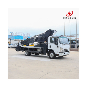 Isuzu עבודה משאית כלי עבודה אווירית פלטפורמת רכב טלסקופית בום טלסקופי בום - Product Image 4