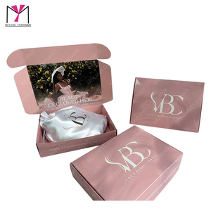 2026 new product Customized Logo Wig <b>Gift</b> Paper <b>Box</b> with stain bag - Product Image 3