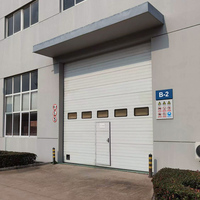 Puerta Seccional Industrial Aislada de Alta Hermeticidad y Resistente al Polvo con Borde Inferior de Goma