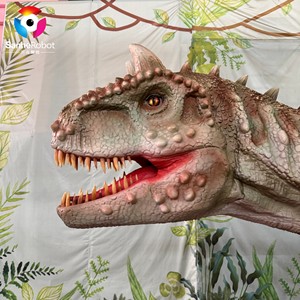 Modelo Animatrónico Realista de Carnotaurus de 6m, Estatua de <span class=keywords><strong>Dinosaurio</strong></span> Jurásico Mecánica de Tamaño Real para Atracciones de Parques Temáticos al Aire Libre - Product Image 3