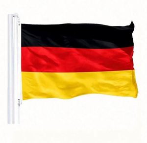 Banderas de Alemania con Diseño de Serigrafía en Negro, Rojo y Amarillo, Precio Competitivo OEM - Product Image 1