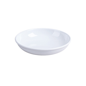 Plato redondo comercial de melamina blanca, plato de imitación de porcelana, plato para servir en restaurantes y hoteles, catering de autoservicio - Product Image 5