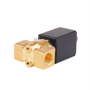 Vanne solénoïde 3 voies en laiton pour eau, air, eau chaude, vapeur 12V 24V AC220V pour machine à café - Product Image 1