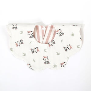 ผ้ากันเปื้อนเด็ก 2026 ใหม่ 100% ผ้าฝ้าย ธรรมดา สีสันสดใส ป้องกันสิ่งสกปรก ทรงกลม ซึมซับดี แห้งเร็ว ผ้าพันคอ ผ้ากันเปื้อนเด็กสำหรับป้อนอาหาร - Product Image 1