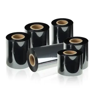Ruban de cire multicolore compatible <span class=keywords><strong>multi</strong></span>-marques 24mm/110mm pour imprimantes d'étiquettes Oki/Konica Minolta, 300m, transfert thermique - Grande Vente - Product Image 5