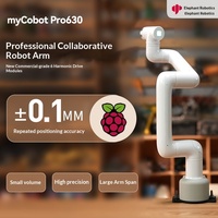 Bras robotique commercial à six axes Raspberry Pi MyCobot Pro630, bras robotique Elephant à programmation visuelle open-source