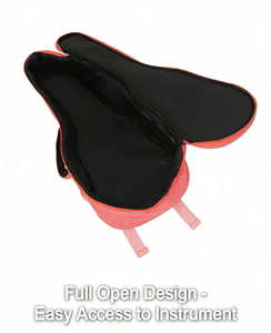 Estuche para Guitarra con Logotipo Personalizado, Funda Acolchada para Guitarra Acústica, Bolsa de Transporte Duradera de Tela Oxford para Bajo, Ukelele, Instrumentos Musicales - Product Image 6