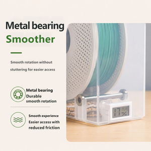 กล่องเก็บเส้นใยพิมพ์ 3 มิติแบบแห้ง ป้องกันฝุ่น สำหรับ PETG TPU PLA พร้อมตะแกรงกรองโมเลกุลแบบใช้ซ้ำได้ - Product Image 6