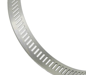 Abrazadera de manguera de gas resistente al fuego de acero inoxidable 102 métrica de 76-304mm personalizada al por mayor para tubería de agua - Product Image 3