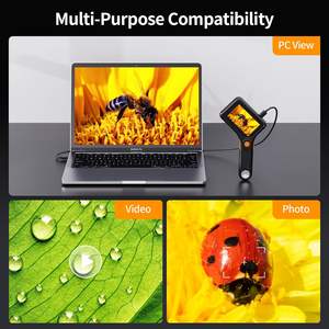 Microscopio Digital para Adultos 500X Microscopio USB de Bolsillo Portátil Pantalla HD Lupa de Moneda Portátil con 8 LED Ajustables y 3 Pulgadas - Product Image 4