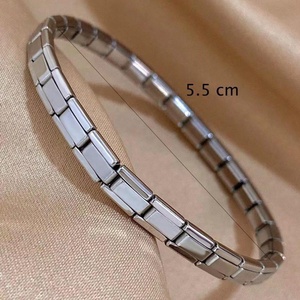 Hot Selling Unisex Italian Charm <b>Bracelet</b> Fine 5mm/7mm <b>Beaded</b> Stainless Steel <b>Gold</b>-Color Plated with Pearl - Product Image 2
