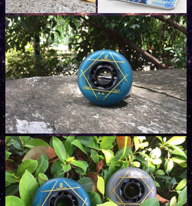 Roue de frein à neuf roues quatrième génération dérive résistante à l'usure arrêt de frein fantaisie roue de <span class=keywords><strong>patin</strong></span> à <span class=keywords><strong>glace</strong></span> spéciale - Product Image 2