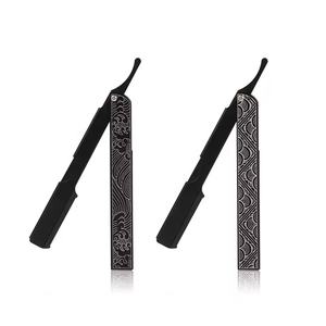 Nueva Llegada: Maquinilla de Afeitar de Acero Inoxidable Vintage con Cuchilla de un Solo Filo para Barba y Seguridad, Estilo Barbero - Product Image 1