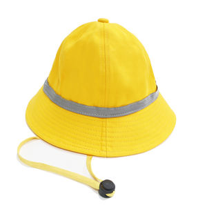 Dairui Unisex cappello da esterno per bambini fascia riflettente regolabile cinturino protezione solare cappello con stile <span class=keywords><strong>pescatore</strong></span> per l'estate - Product Image 2