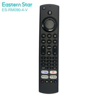 Control Remoto ES-RM090-4-V a Precio de Fábrica para el Nuevo Google Chromecast 4k TV, Decodificador con Google Voice, Smart TV G9N9N, Control por Voz BT IR