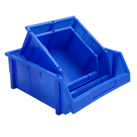 Bac de rangement en plastique LDPE écologique à face ouverte pour pièces de caméra et écouteurs – Classification d'entrepôt