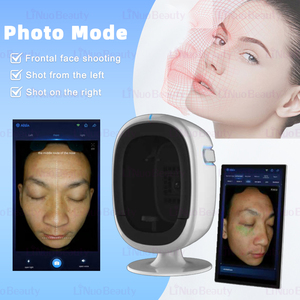 Système d'analyse de la peau Bitmoji AI, machine de numérisation faciale 3D, miroir magique HD, analyseur de problèmes de peau, lampe UV LCD, analyse faciale Wifi - Product Image 3