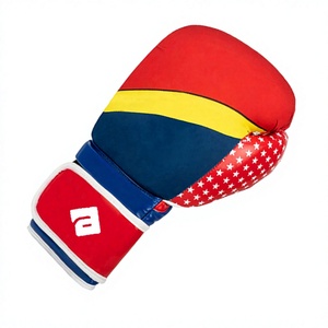 Gants de boxe en cuir sur mesure avec évacuation de l'humidité et fermeture à crochet et boucle Gants de gymnastique de haute qualité - Product Image 4