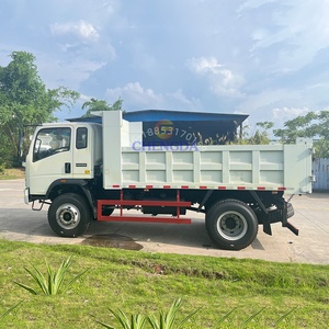 Camions à <span class=keywords><strong>benne</strong></span> basculante Howo 4*2 4*4 4wd neufs et d'occasion Sinotruk 6 8 <span class=keywords><strong>10m3</strong></span> diesel légers 5 8 10 12 15 tonnes pour la ferme, les galets, le sable, à vendre - Product Image 6