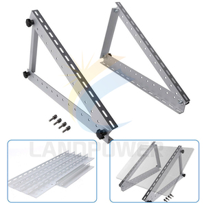 Supports de montage de <span class=keywords><strong>panneau</strong></span> <span class=keywords><strong>solaire</strong></span> réglables, avec pattes inclinables pliables sur toute surface plane pour camping-car, toit, <span class=keywords><strong>bateau</strong></span>, tout système hors réseau - Product Image 3