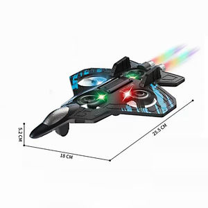 Haute qualité télécommande avion jouet mousse combattant Drone avec lumière 4 axes RC hélicoptère planeur cascadeur mousse combattant avion jouet - Product Image 2