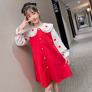 เสื้อผ้าเด็กขายส่ง เสื้อเชิ้ตเด็ก ชุดเดรสยาวสำหรับเด็กผู้หญิง - Product Image 4