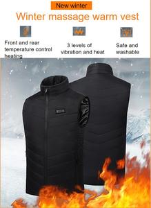 Chaleco con calefacción USB Paides, <span class=keywords><strong>11</strong></span> zonas de calefacción, carga USB, ropa de calefacción para hombres y mujeres - Product Image 2