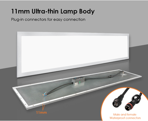 IP65 Waterproof White Aluminum Dimmable LED Panel <b>Ceiling</b> <b>Light</b> 40W Smart Control Cleanroom Grade 5-Year Warranty - Product Image 6