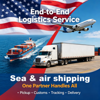 Coût de transport logistique porte-à-porte, transitaire vers l'Australie et les États-Unis avec LCL+Express, transit en 20-30 jours, assurance.