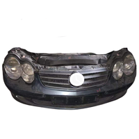 Gebrauchter ABS Sport-Version Frontgrill für Mercedes-Benz SL R230 SL300 SL500 SL550 Schwarz Universelle Passform